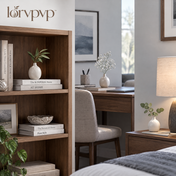 lorvpvp™ Set of 3 Mini Ceramic Bud Vases in Coordinating Neutral Finishes, Small Decorative Flower Vessels for Shelves, Desks and Nightstands